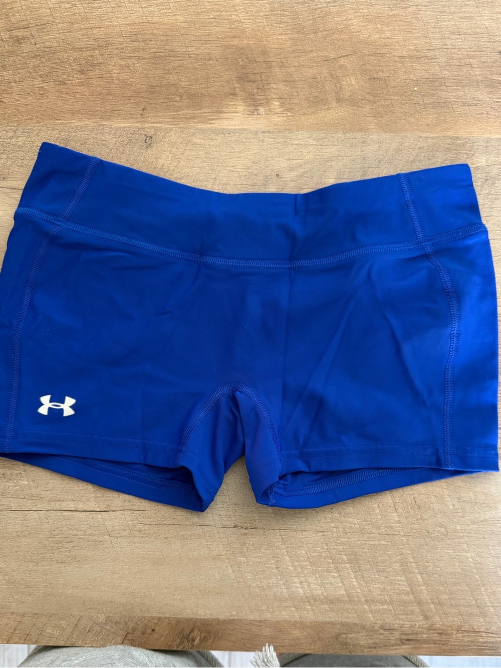 Under Armour Royal Blue Women's Performance Bike Shorts
